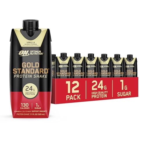 12-Count 11-Oz Optimum Nutrition Gold Standard Protein Shake (Vanilla) $15.90 w/ S&S + Free Shipping w/ Prime or on orders over $35