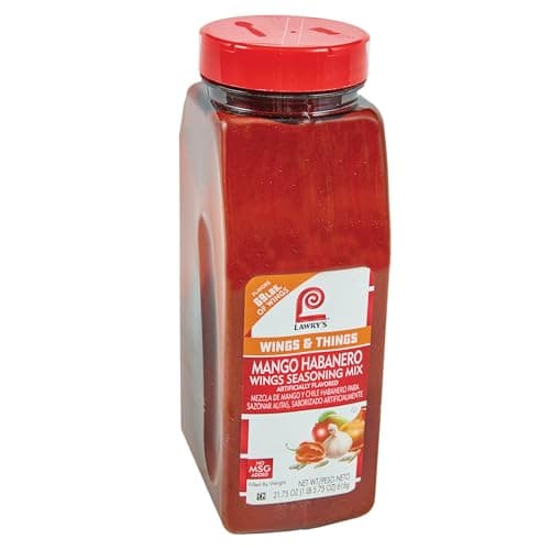 [NEW, SnS] $8.05 | 21.75-Oz Lawry's Mango Habanero Wings Seasoning Mix at Amazon