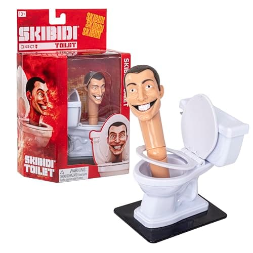 SKIBIDI Toilet Deluxe Figure - Series 2, 6" Collectible Figures, YouTube Animation Sensation, Officially Licensed Toilet Merch Toilet