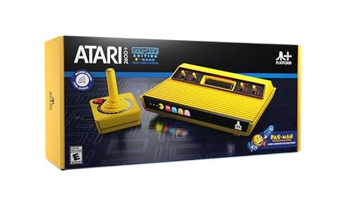 $123.86 | Atari 2600+ PAC-MAN Edition Console, Game & Wireless Joystick at Amazon