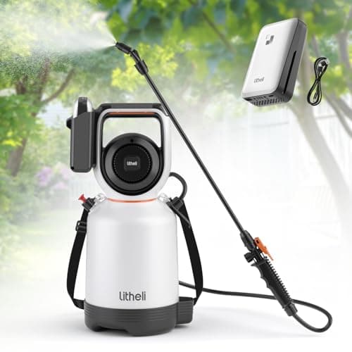 Litheli 20V Cordless Garden Sp...g, with 2.0Ah Battery Included