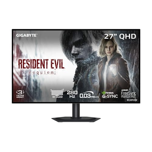 GIGABYTE - MO27Q28GR - 27" W-OLED Gaming Monitor - QHD 2560x1440-280Hz $479.99