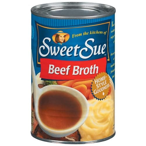 Sweet Sue Beef Broth, 14.5 oz Can