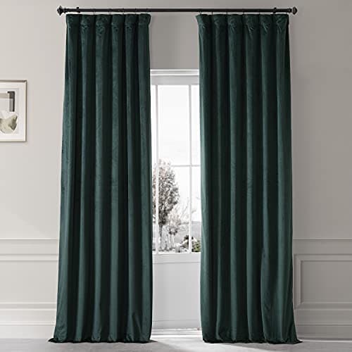 HPD Half Price Drapes Signatur...ains for Windows, Spirit Green