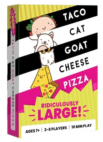 Taco Cat Goat Cheese Pizza Rid...ts, and Families | 2-8 Players