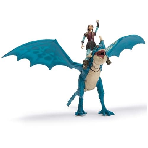 DreamWorks Dragons Deadly Nadd...ction Figures Viking Rider Duo