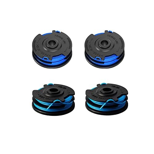 yhoparts AC41RL3 String Trimmer Spool Line (0.065",27t) fits Homelite UT41112, UT41121, UT41120, UT41113, UT41122, UT41112B Replacement Autofeed Spool (4-PK)