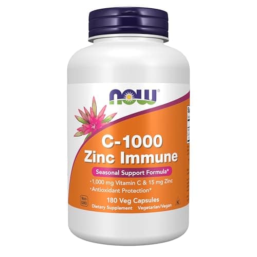 NOW Supplements, C-1000 & Zinc...ioxidant Protection, 180 Count