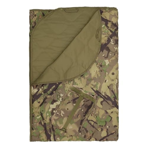 Tongcamo Poncho Liner Military Outdoor Camping Blanket for Travel, Beach, Grass, Picnic, Car Emergency, Outdoor, Survival