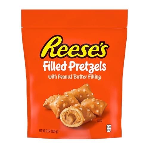 9-Oz Reese's Peanut Butter Filled Pretzels $2.94 w/ S&S + Free Shipping w/ Prime or on $35+