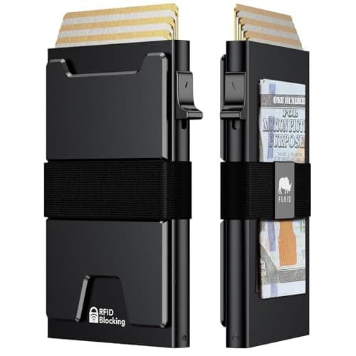 furid Men's RFID Blocking Metal Wallet (Various) $4.74 + Free Shipping w/ Prime or on $35+