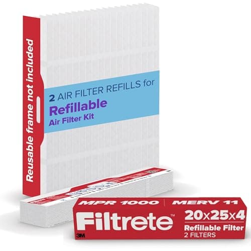 Filtrete 20x25x4 Refillable Ai...20x25x4, for HVAC, Furnace, AC