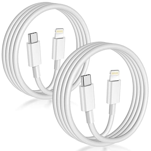 iPhone Lightning Charging Cables 2-Pack Only $3 on Amazon (Reg. $8)