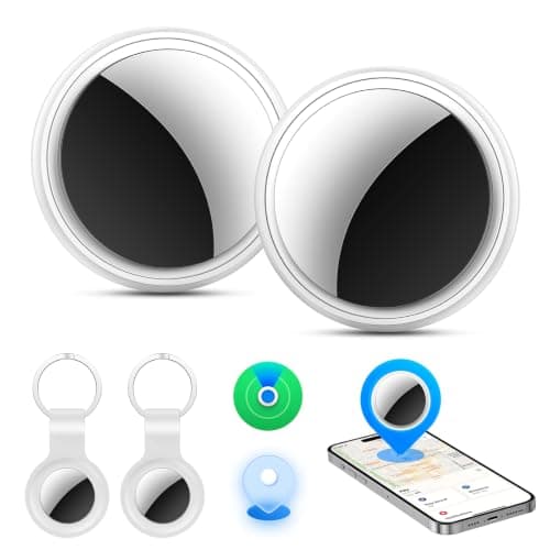 Air Tracker Tag-2 Pack, Smart Item Tags [Apple MFi Certified]