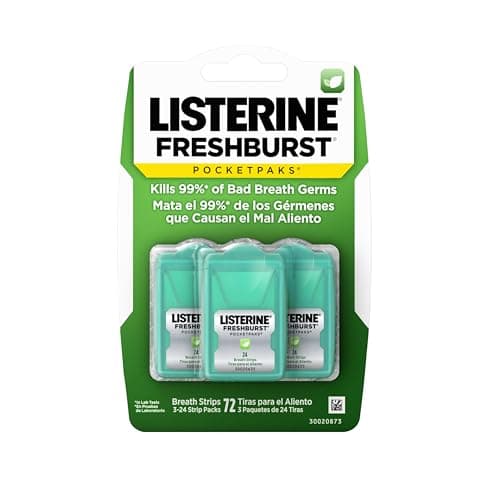 Select Accounts: 3-Pk 24-Ct Listerine Freshburst Pocketpaks Breath Strips (Mint) 2 for $3 w/ S&S