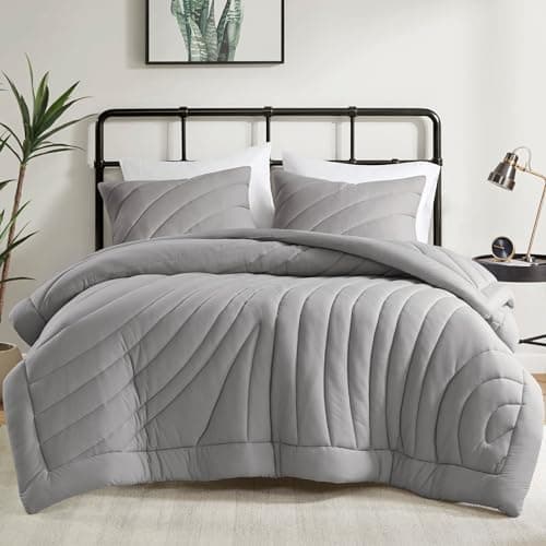 Intelligent Design Queen Comfo...iper, Full/Queen, Gray 3 Piece