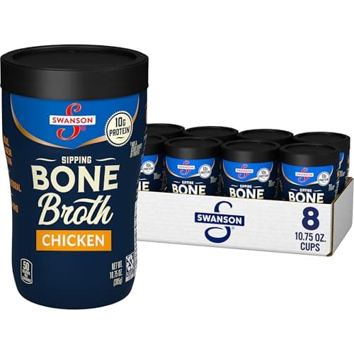 Swanson Sipping Bone Broth 16-Count Just $12.46 Shipped on Amazon (Only 78¢ Each)