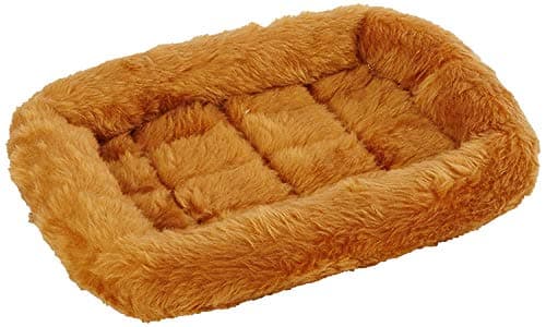 [AC] $6.39* | MidWest Homes 18" x 12" Pet Bed w/ Bolster (Cinnamon) at Amazon