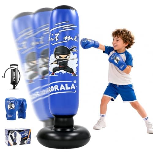 RORALA Inflatable Punching Bag... to Practice Karate, Taekwondo