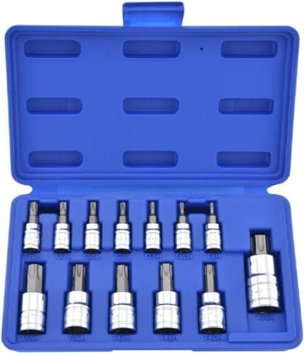 13-Pc Neiko Tamper Proof Torx Bit S2 Steel Socket Set $15.40