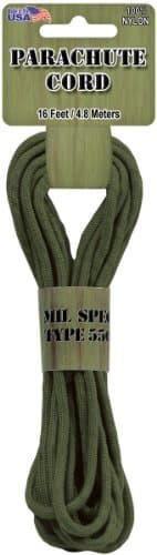 PEPPERELL BRAIDING PARA1638 Paracord Olive Drab 550 16'