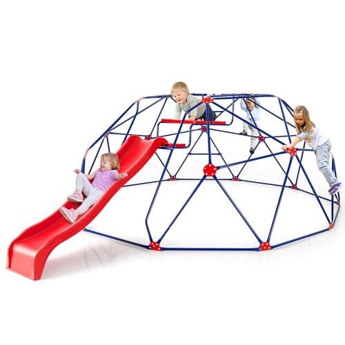 Olakids Climbing Dome with Sli... Center Equipment for Toddlers