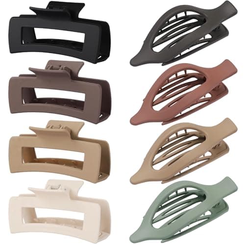 Claw Hair Clip 8-Pack Only $4.94 on Amazon (Includes Flat Styles, Too!)