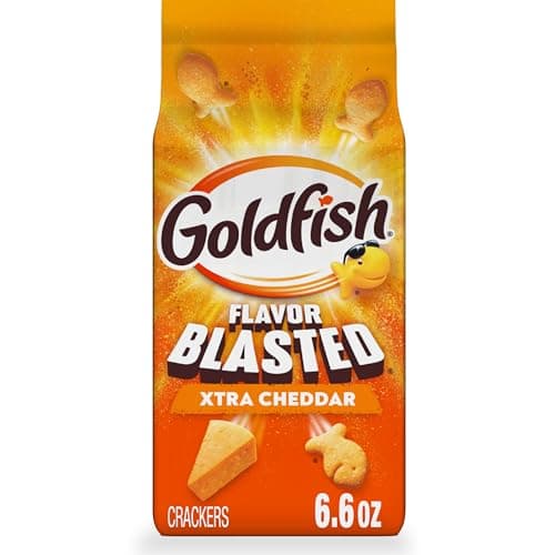 6.6-Oz Pepperidge Farm Goldfish Baked Snack Crackers (Flavor Blasted Xtra Cheddar) 16 for $19.95 w/ S&S