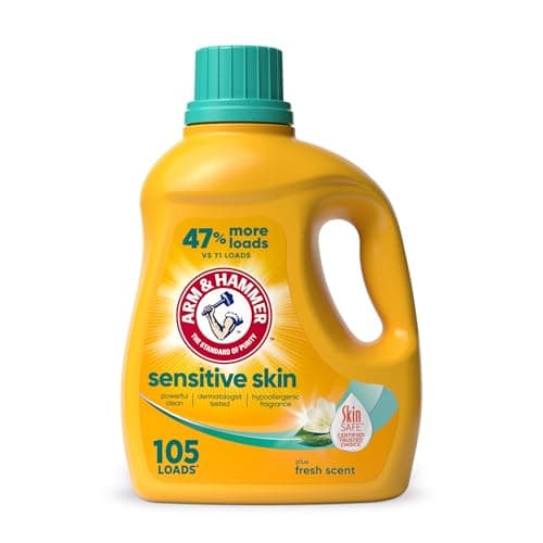 Select Accounts: 105-Oz Arm & Hammer Sensitive Skin Liquid Laundry Detergent $6.55 w/ S&S