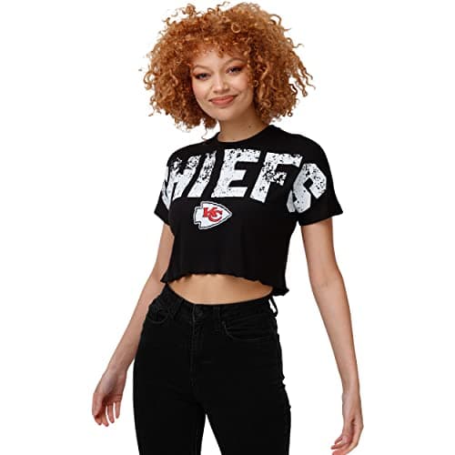 FOCO NFL Kansas City Chiefs Wo...p Top Shirt, Team Color, Small