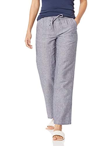 Amazon Essentials Women's Linen Blend Pants (Various Colors & Sizes) $12.90 + Free Shipping w/ Prime or on $35+