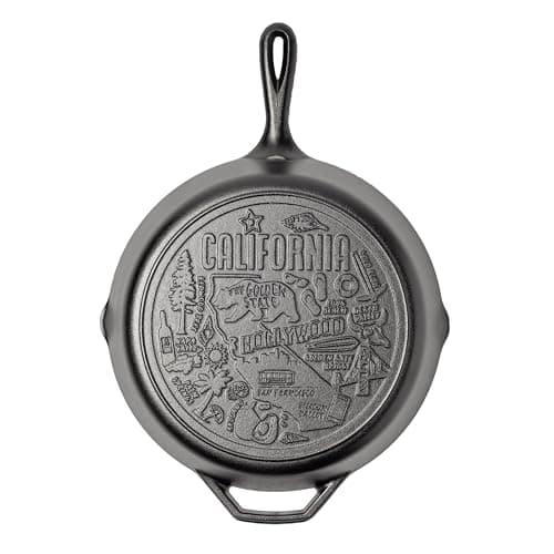 Lodge 12" American Road Trip Series Seasoned Cast Iron Skillet (Various States) $27.95
