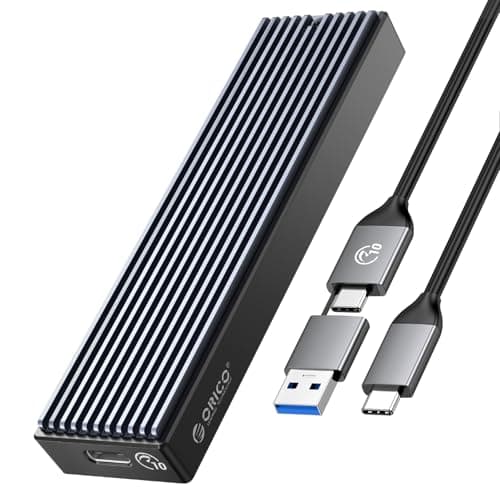 ORICO M.2 NVMe SSD Enclosure (Up to 10Gbps Data Transfer) $10.65