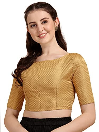 Indian Designer Saree Blouse for Women Traditional Style Readymade Saree Blouse