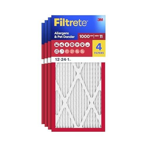Filtrete 12x24x1 Air Filter, M... Size 11.68 x 23.68 x 0.81 in)