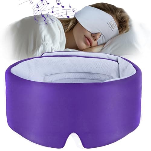 MUSICOZY Ice Silk Sleep Headphones with Bluetooth Mask (Various) $4.99 + Free Shipping w/ Prime or on $35+