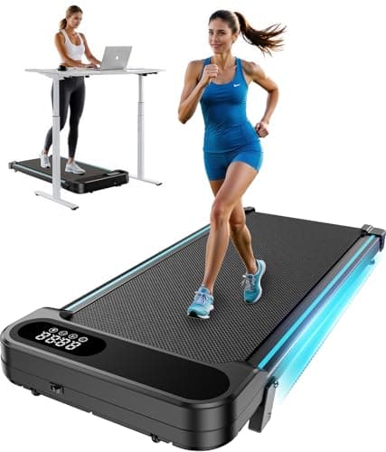 Huanuo 2.5 HP Walking Pad Treadmill  with Incline for $77 + free shipping