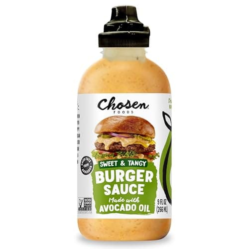 Chosen Foods Burger Sauce, for... Wings, Fries, and More 9 floz