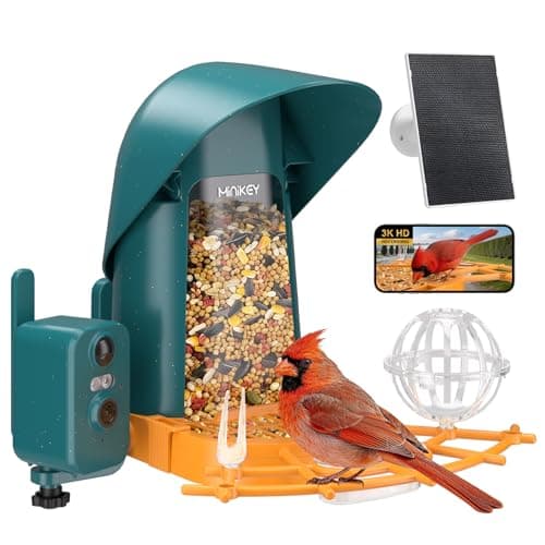 Solar-Powered Smart Bird Feeder Only $29.80 Shipped on Amazon (Reg. $80)