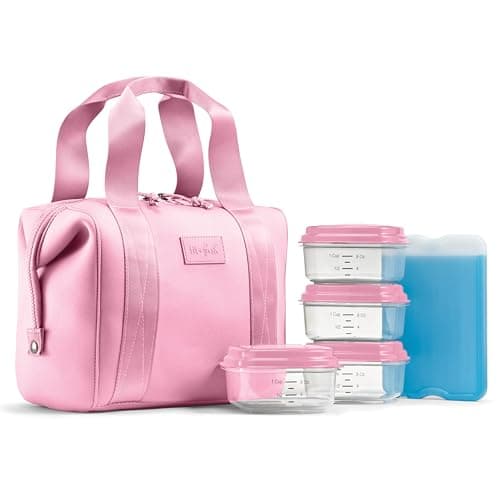 Fit & Fresh Remi Lunch Bag for...pacity, Machine Washable, Pink