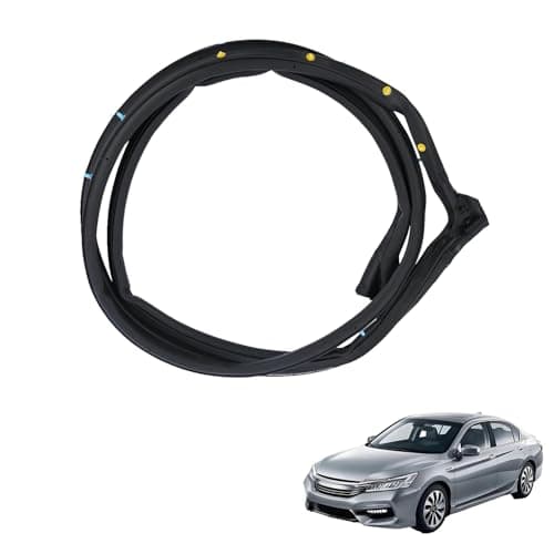 72310-T2A-A01 Front Right Passenger Side Door Weather Stripping Seal Fit for 2013 2014 2015 2016 2017 Honda Accord 2.4L 3.5L Door Weatherstrip Replaces 72310-T2A-A01 72310-T2F-A01