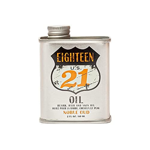 18.21 Man Made OIL - Beard, Ha... - Noble Oud, 2 oz (Pack of 1)