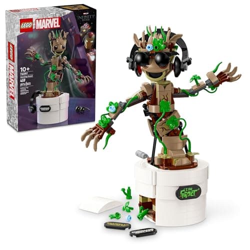459-Piece LEGO Marvel Super Heroes: Guardians of the Galaxy Dancing Groot Building Kit $35.99 + Free Shipping