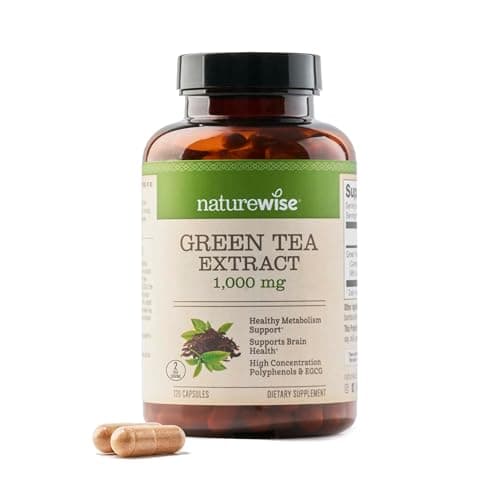 NatureWise Green Tea Extract C...GMO - 120 Count[60-Day Supply]
