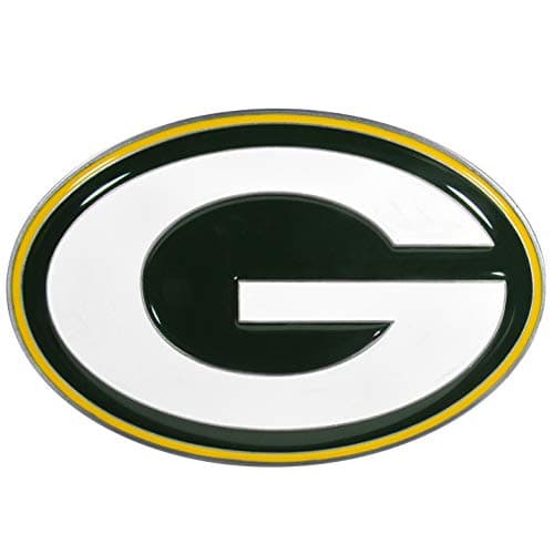 NFL Green Bay Packers Large Logo Hitch Cover, Class II & III