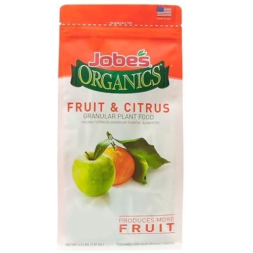 4-lb Bag Jobe’s Organics Granular Garden Fertilizer (Fruit & Citrus) $7