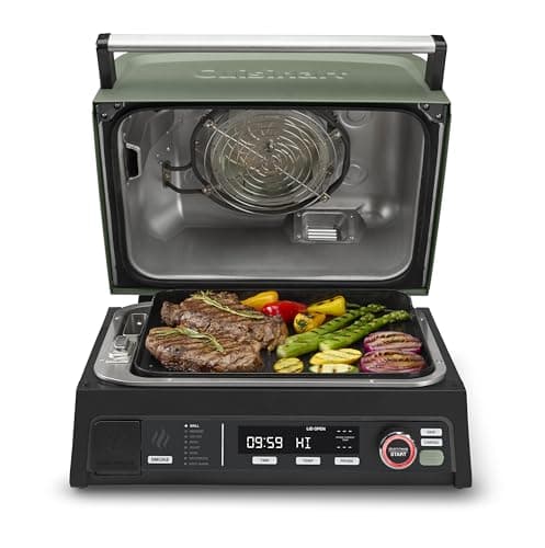 Cuisinart FlavorBoost 8-in-1 154 sq. in. Outdoor Electric BBQ Grill & Smoker w/ Smart Probe & Smoke Drawer $265.05 + Free Shipping