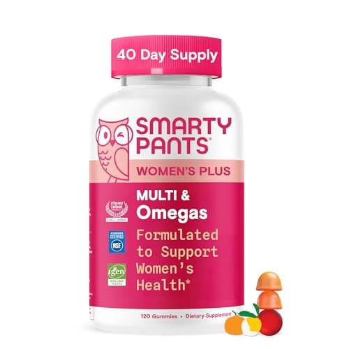 SmartyPants Women's Multivitam...ree, 120 Count (40 Day Supply)