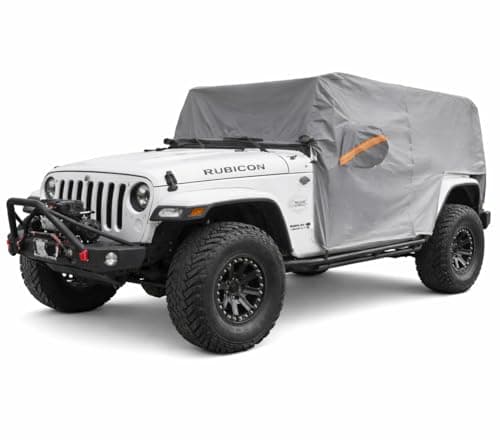 Morhept Cab Cover for Jeep Wrangler 4-Door (2007-2026) for $19 + free shipping w/ Prime