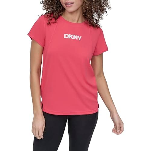DKNY Women's Tee, Azalea, Small